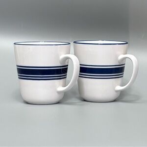 Set of 2 Mainstays Casual Banded Cobalt
Blue Mug